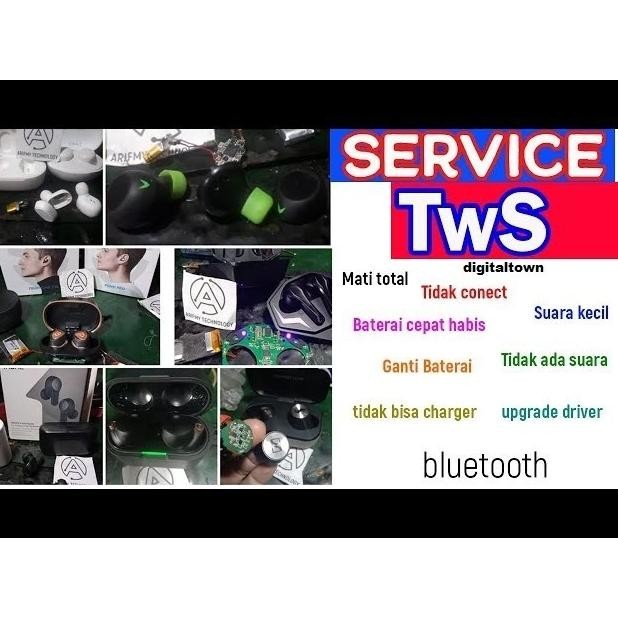 Terima Service Earphone/Headset Tws Bluetoch/Bluetooth Murah Berkualitas
