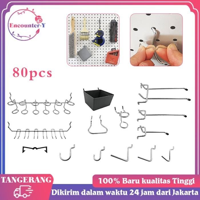 Pegboard Hook Triangle Hook Ram Pengait Pegboard Gantungan Pegboard