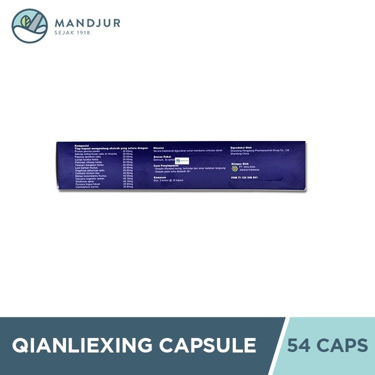 Qianliexin Capsule - Tonik Herbal Kesehatan Prostat-1