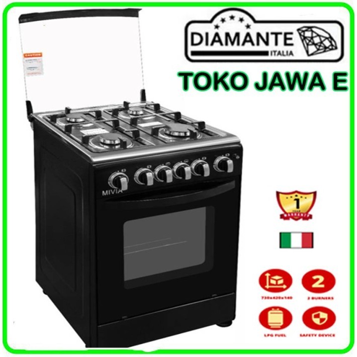 DIAMANTE FREESTANDING NEVADA 548B/LG KOMPOR OVEN GAS 4 TUNGKU