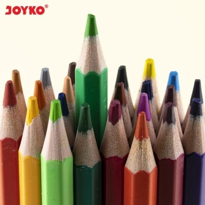 

Pensil Warna Panjang Joyko / Color Pencil 24 Warna CP 104