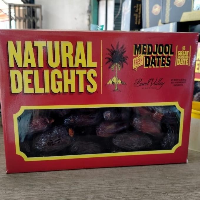 

Kurma Medjool Bard Valley 907Gr/Korma Natural Delights Medjol