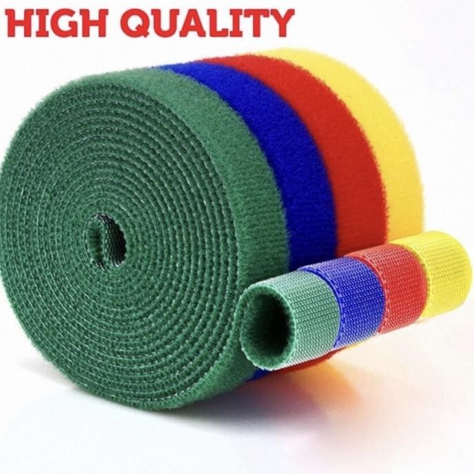 

Tali Velcro 25 Meter Pengikat Kabel Velcro Panjang 25Meter Velcro 25M
