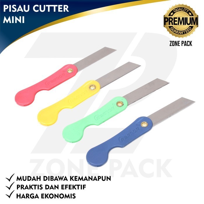 

<<<<<] Zone Pack Pisau Cutter Lipat MinI Cutter Mini Pisau Lipat