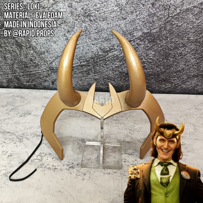 Loki Crown Headpiece For Cosplay Prop