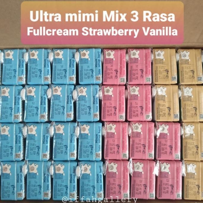 

Susu UHT Ultra Mimi Kids 125 ml Mix 3 Rasa 1 Dus Isi 40 Pcs