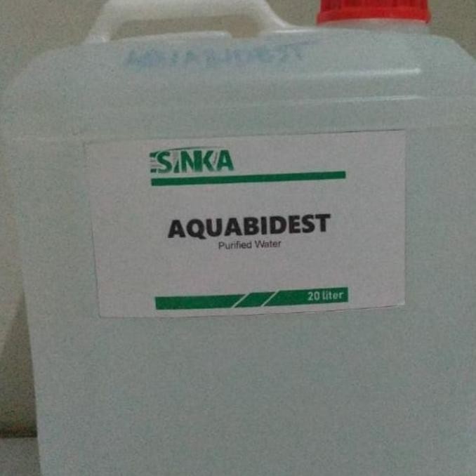 xie Aquabidest [ destilated water ] air destilasi