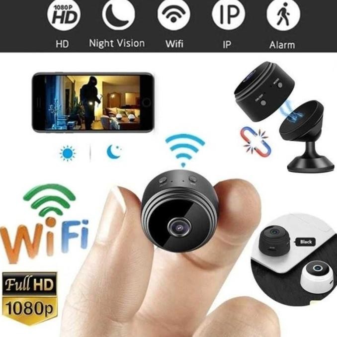 Mini Wifi Ip Camera Ip Cam Pengintai Hidden Cam Portable Cctv