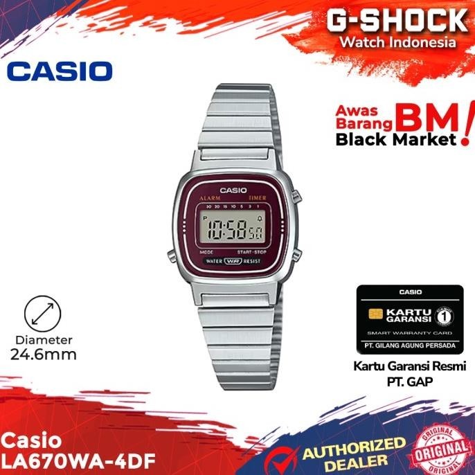 Casio General La670Wa-4Df La670Wa La670