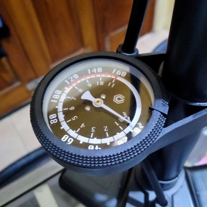 READY Pompa sepeda Polygon 160 PSI Presta Motor AV FV pompa angin ban sepeda