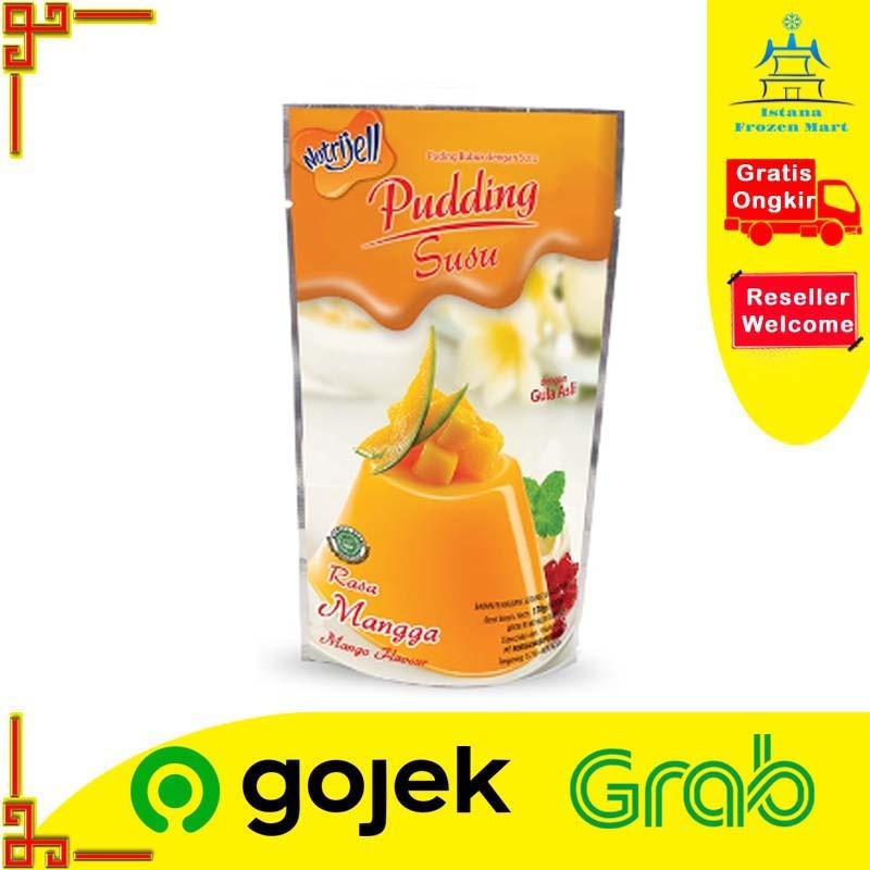 

Pudding Susu NUTRIJELL Rasa Mangga 170 GR