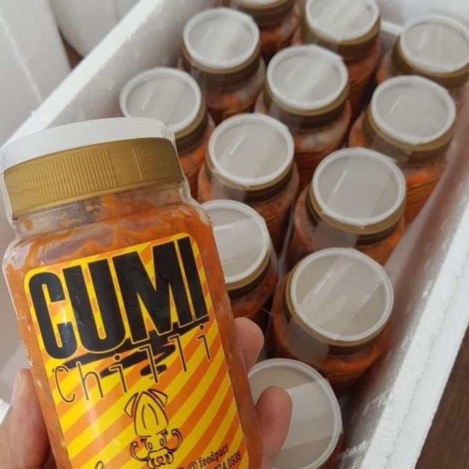 

Sambal Cumi Asin/300gr/sambel bukan chilli oil CS