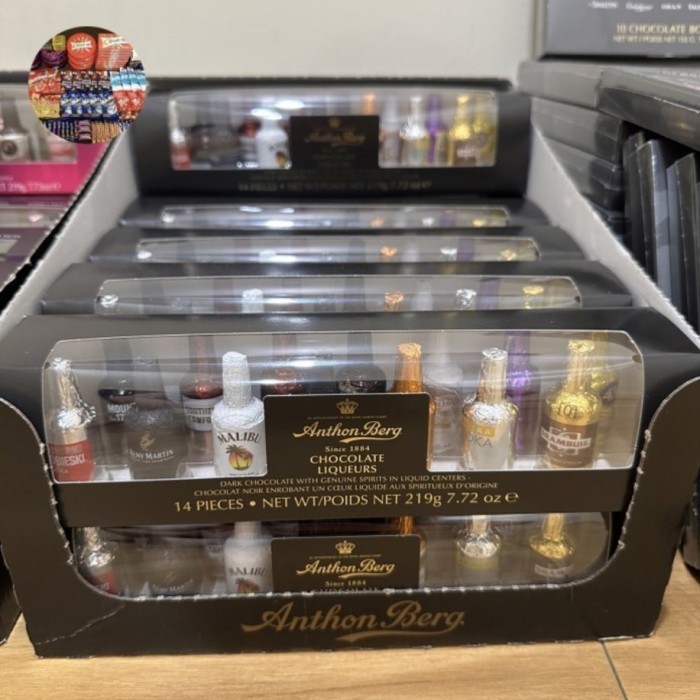 

Anthon Berg Chocolate Liqueurs Cocktails Liquor Gift Box 14 pcs