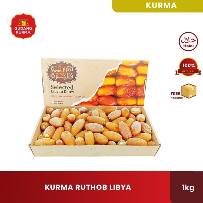 

Kurma Ruthob Libya Kurma Muda Promil Fresh Manis 1Kg