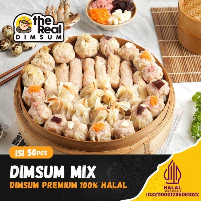

Dimsum Campur Halal Isi 50
