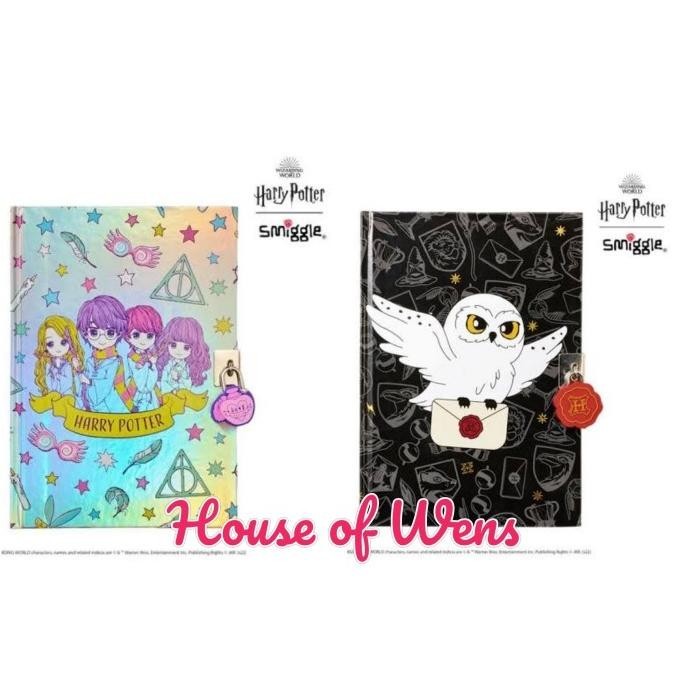 

SMIGGLE HARRY POTTER NOTEBOOK LOCKABLE ORIGINAL - DIARY KUNCI