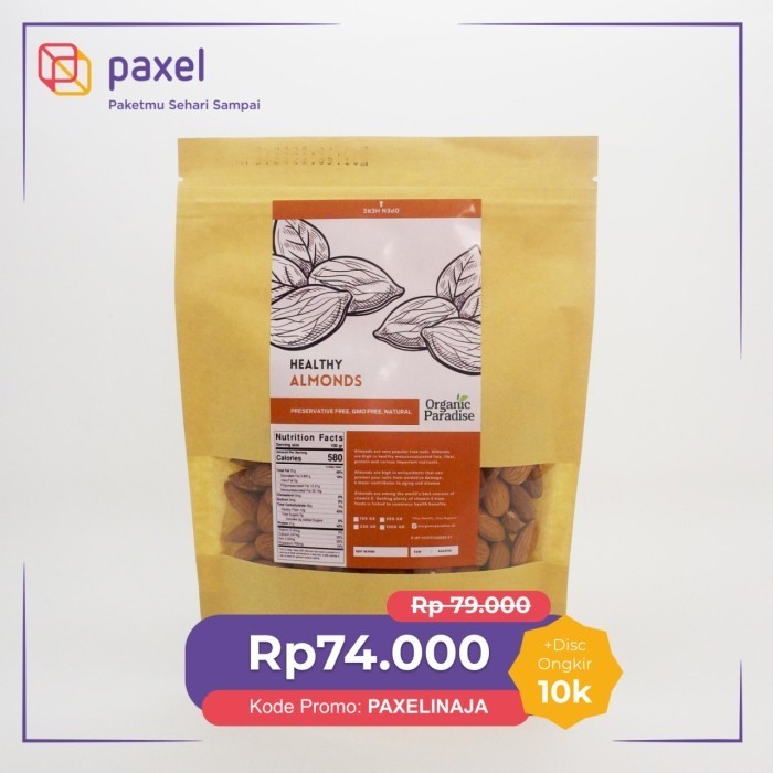 

Kacang Almond Panggang Fresh 500 gram Premium (PAXEL ONLY)