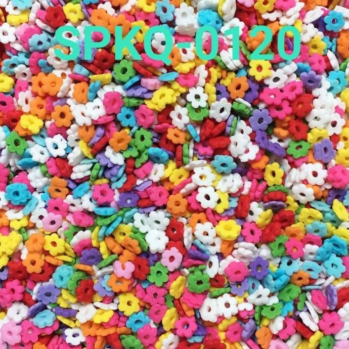 

SPKQ-0120 Sprinkles sprinkle sprinkel 250gr bunga confetti
