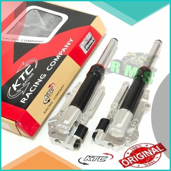 Shock Shockbreaker Ktc Racing Depan Nmax Old,Nmax New Shock Usd Black