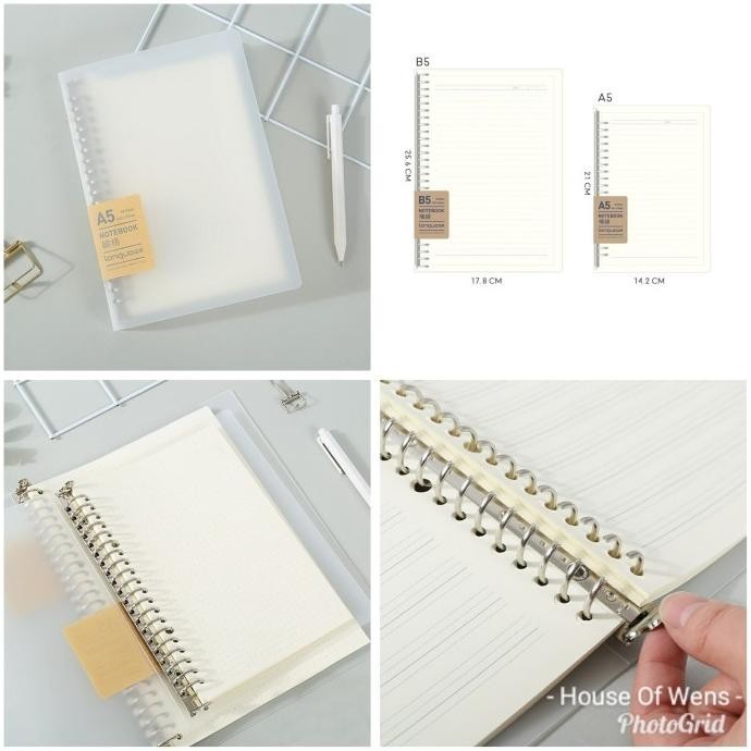 

SIMPLE MATTE COVER BINDER - BINDER