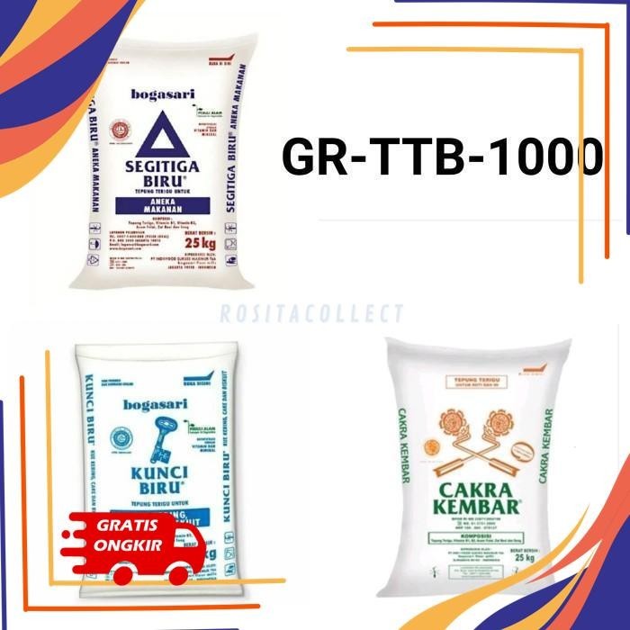 

TEPUNG CAKRA KEMBAR KUNCI BIRU SEGITIGA BIRU 1KG (REPACK) GR-TTB-1000 KUALITAS TERBAIK