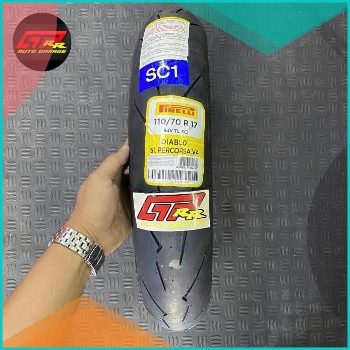 Ban Pirelli Diablo Supercorsa V4 110/70-17 CBR GSX 150 R15 V3 Ninja RR