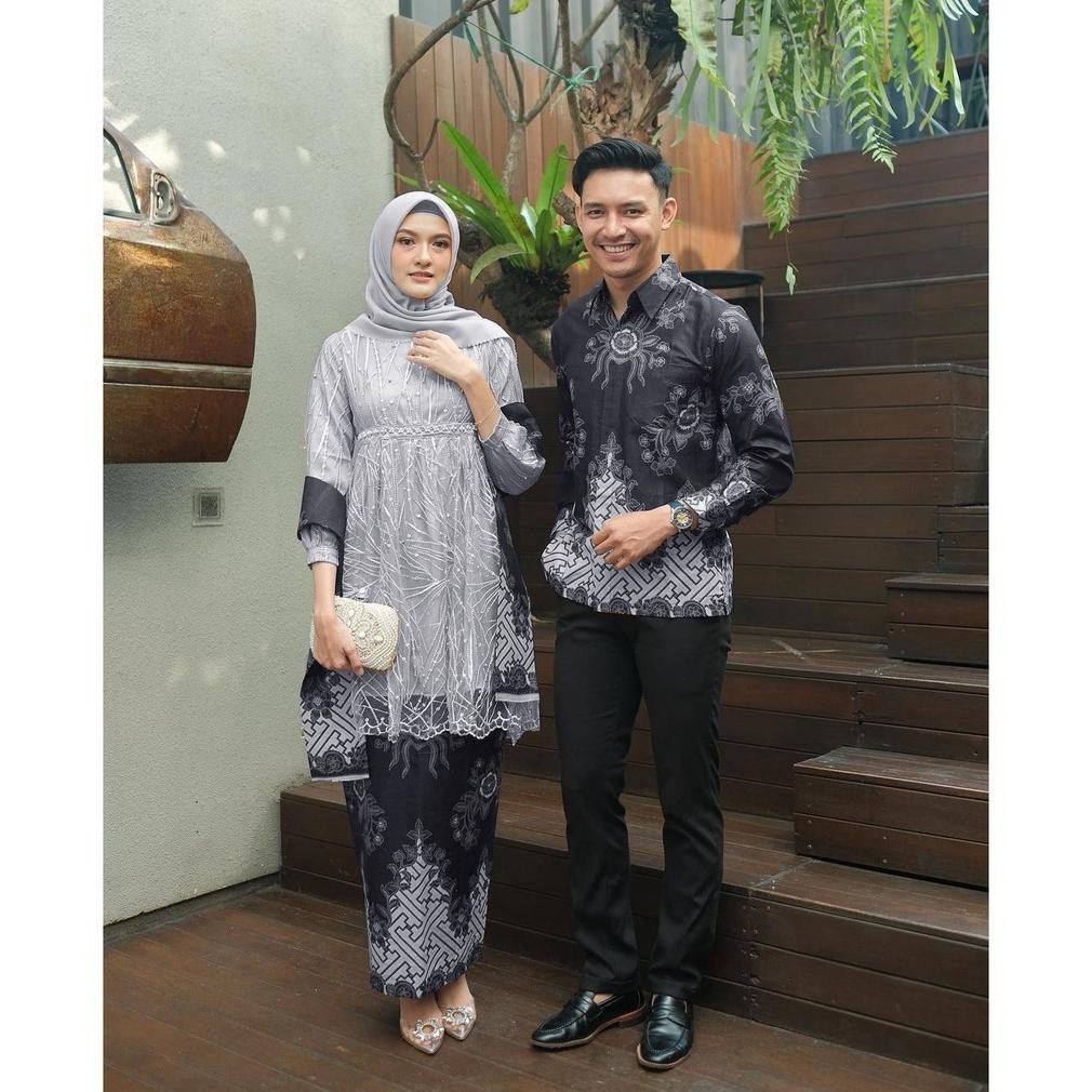 Cod Sisilia - Banting Harga | Kebaya Brokat Maheswari Terlaris | Batik Slimfit Kebaya Kondangan Baju