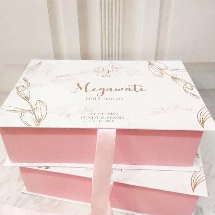 

New - BRIDESMAID BOX - 30 x 20 custom design nama !