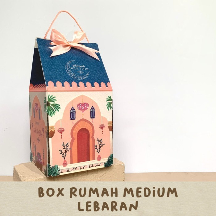 Box Toples 250gr Isi 3 Lebaran Dus Kotak Kue Kering Parcel Idul Fitri