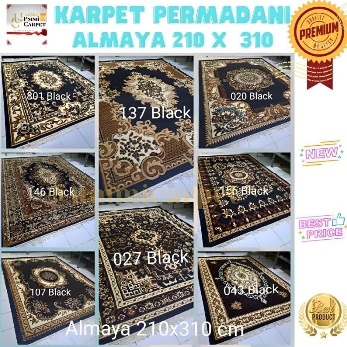 Karpet Besar Permadani 210X310 Almaya Safira Jumbo Karpet Lantai