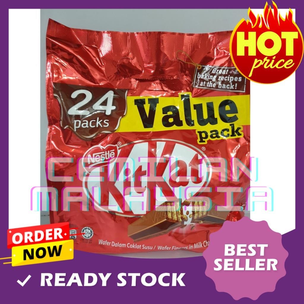 

WAFER KIT KAT PACK ISI 24 PCS MALAYSIA Best Seller