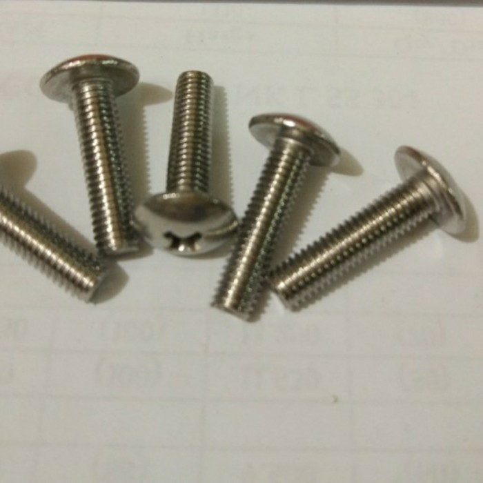 Baut Jt Stainless Steel M6 X 15 Jt Payung