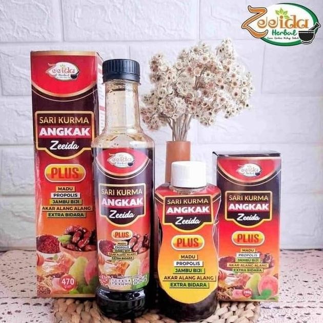 

Sari Kurma Madu Angkak Zeeida Herbal 470Gram