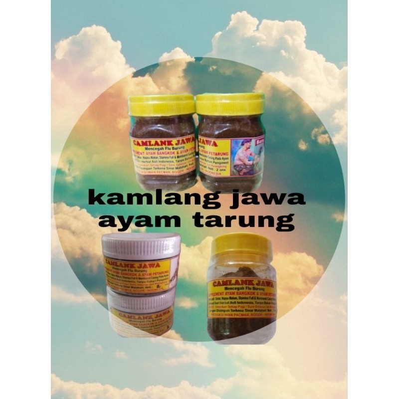 KAMLANG JAWA AYAM TARUNG JAMU STAMINA DAN TENAGA AYAM TARUNG