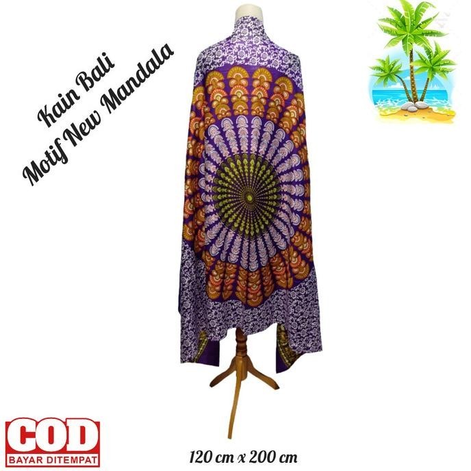 Kain Pantai Bali Jumbo - Kain Bali - Kain Pantai - Motif Mandala