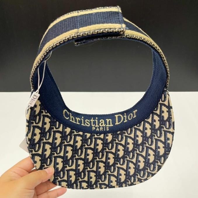 Topi Pantai Premium Cd Motif Import Branded Wanita