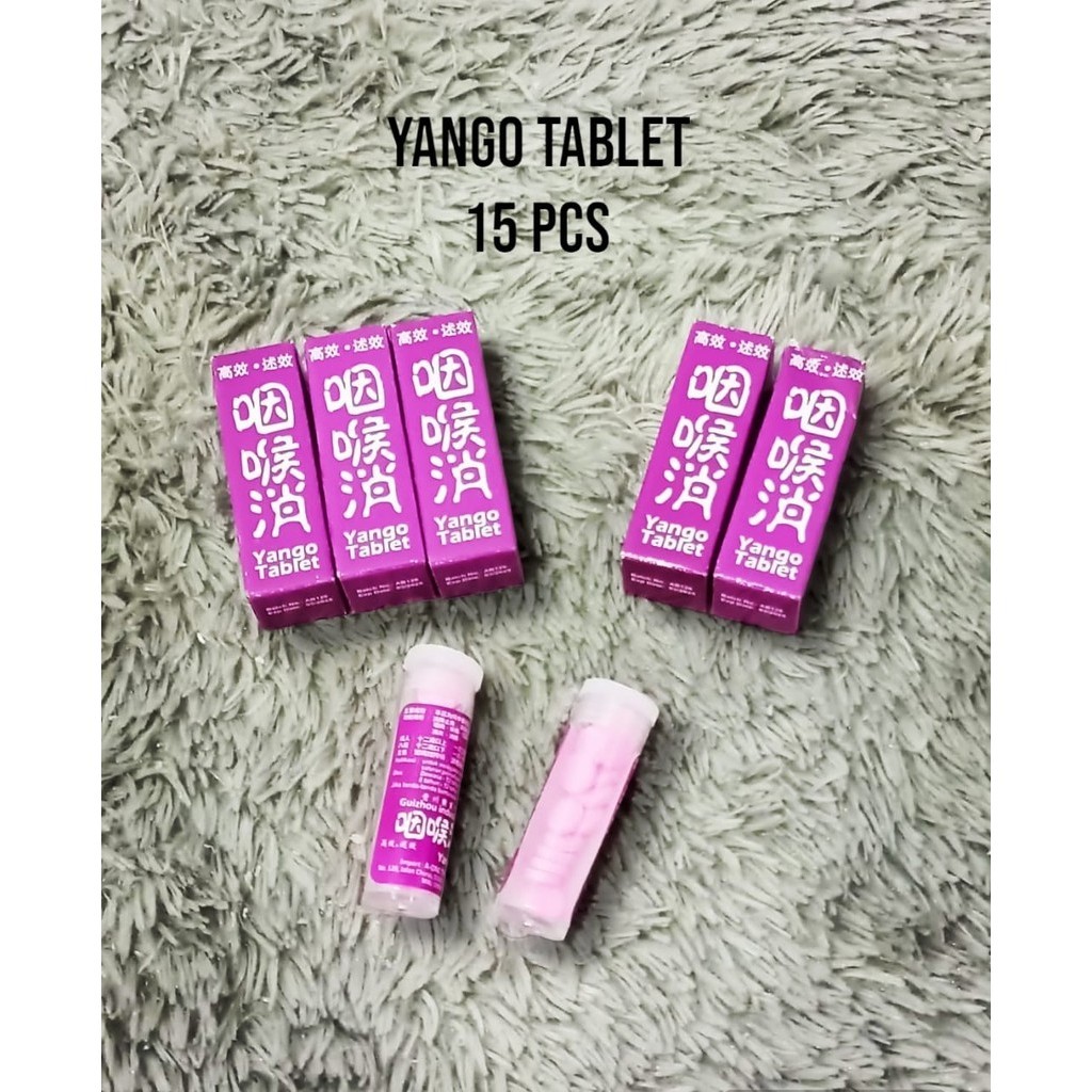 

Yong a / Yango Tablet , Obat Untuk Mengobati Iritasi dekat mata,Sakit Perut,badan tidak enak,dll