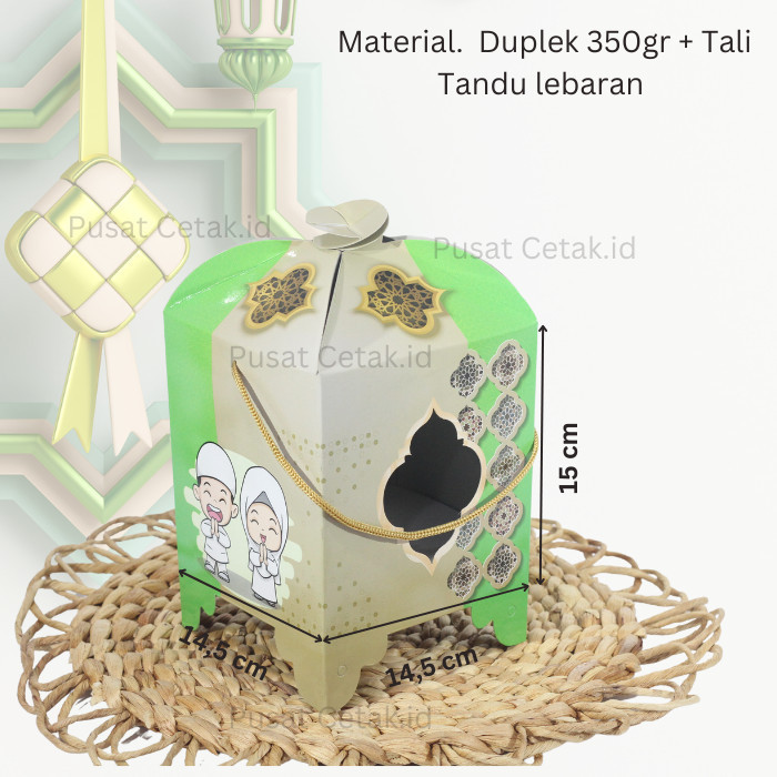 

Limited Box Lebaran / Hampers Toples / Dus Kue Kering Idul Fitri Model Masjid Baru!