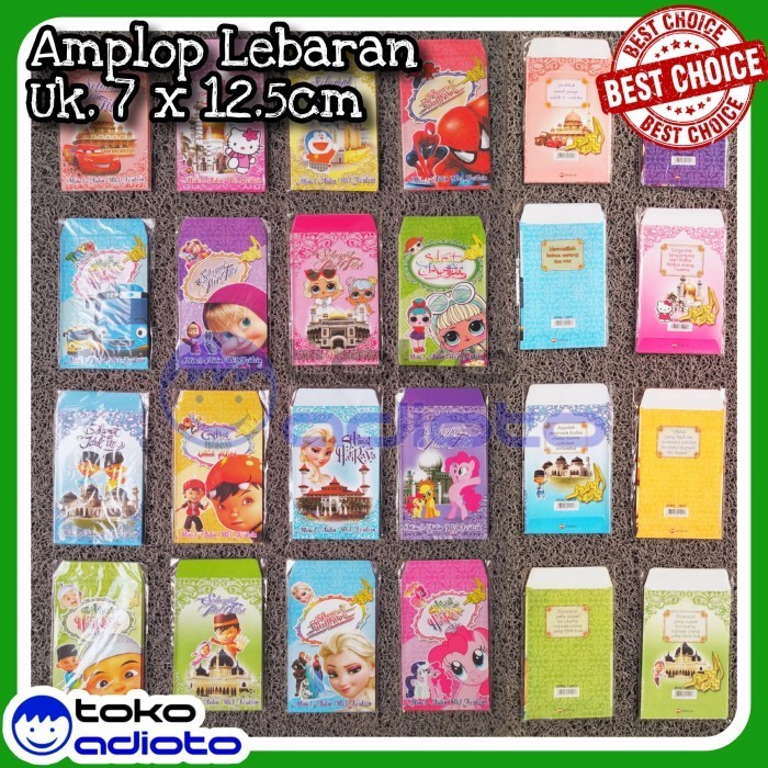

Limited MURAH! Amplop / Angpao Lebaran Idul Fitri Karakter Kartun Baru!