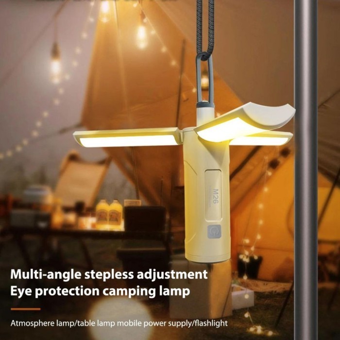 Lampu Camping Gantung Portable Multifungsi Lentera Camping Led Outdoor