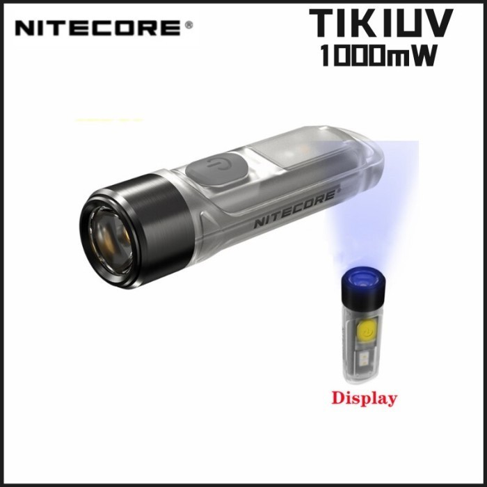 NITECORE Senter Mini LED Osram Super Terang Flahslight Camping