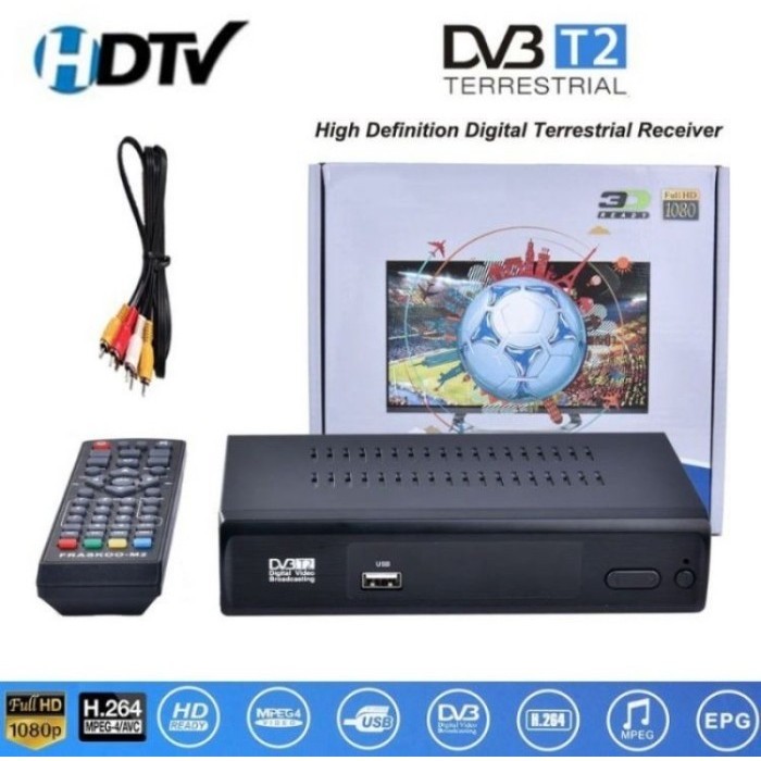 SET TOP BOX TV DIGITAL HDTV TV MEDIA DIGITAL TERRESTERIAL RECEIVER