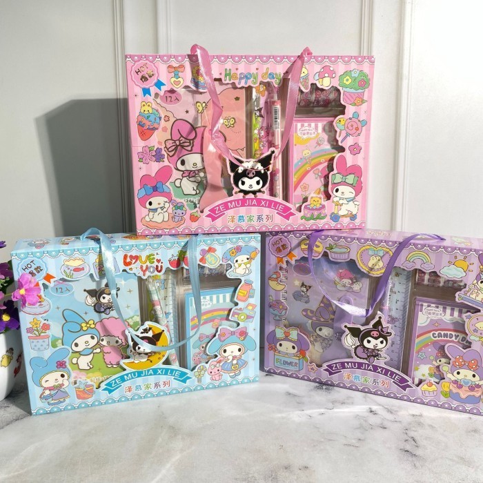

Paket Sticker Box SANRIO Super Lengkap SZ-179 isi 5 Item Best Quality