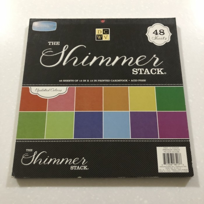 

The Shimmer Stack 48 sheets Cardstock / Scrapbook