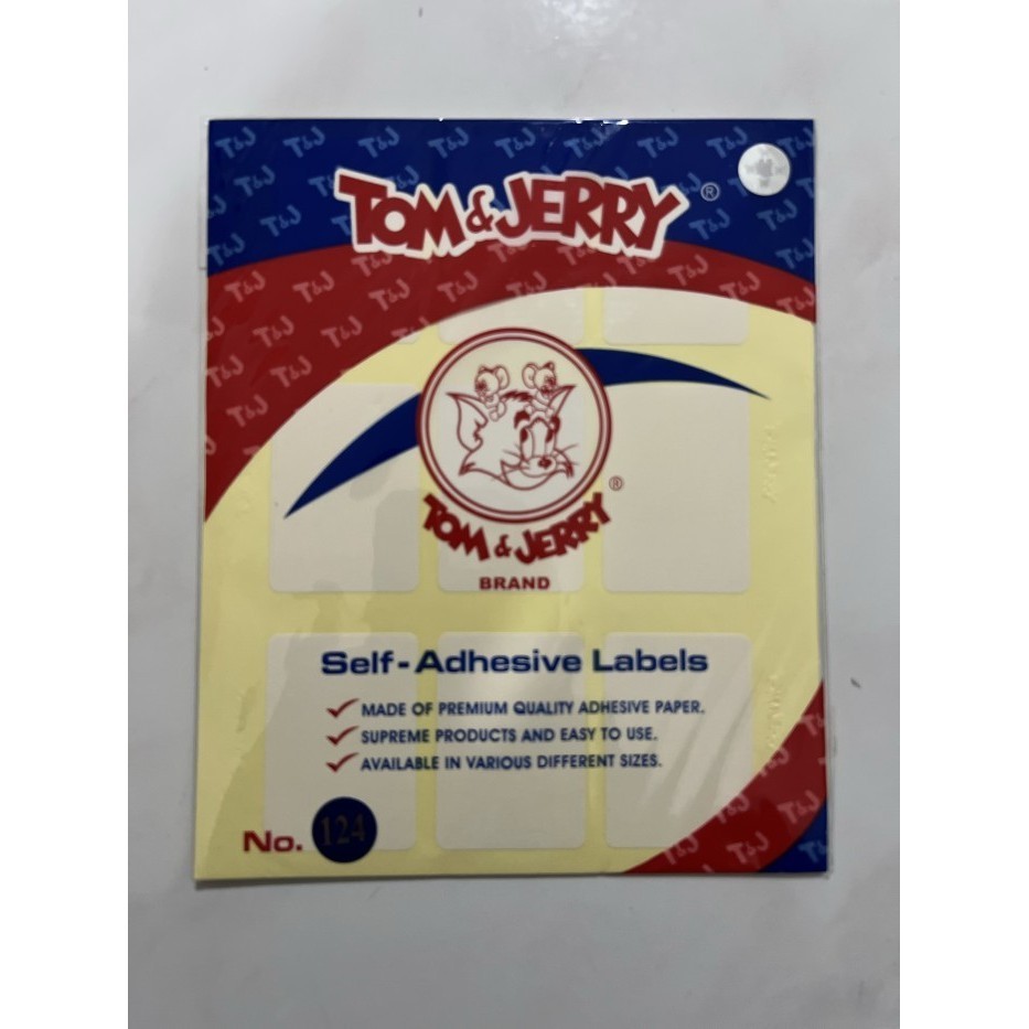 

Label Stiker Tom & Jerry 1 Box Isi 25 Pack