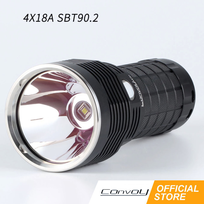 Senter Convoy 4X18A With SBT90.2 5400 Lumens
