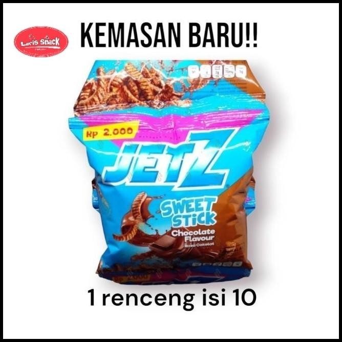 

Chiki Jetz Stick Rasa Cokelat 12Gr (Isi 10)