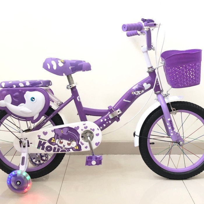 Sepeda Lipat Anak Kouan 16 Inchi Sepeda Lipat Anak Perempuan Terlaris