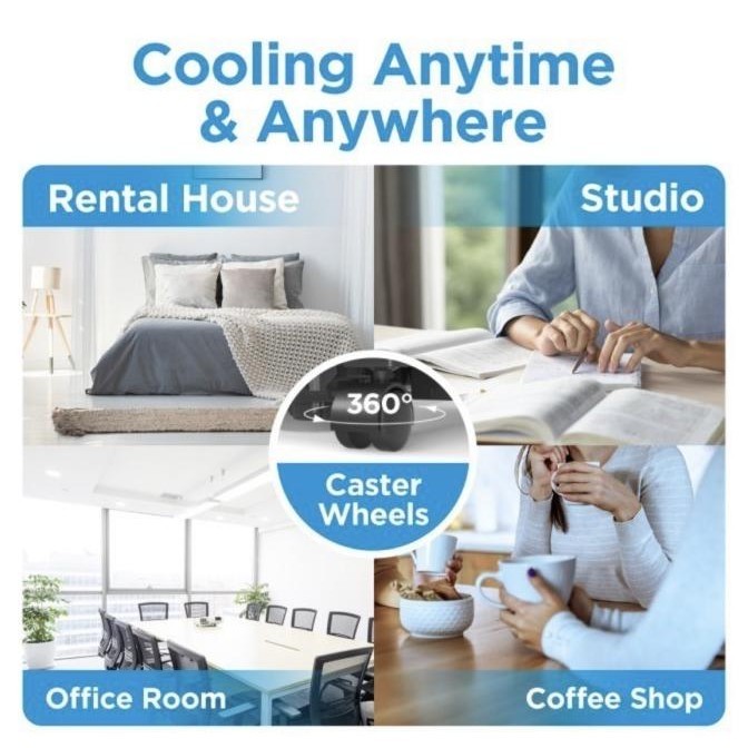 Terbaru  Ac Portable 1Pk Midea Mpha-09Crn7 Ac Portable Midea 1 Pk Zonkizona