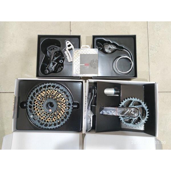 SRAM XX1 EAGLE LUNAR DUB GROUPSET GOLD 12 SPEED